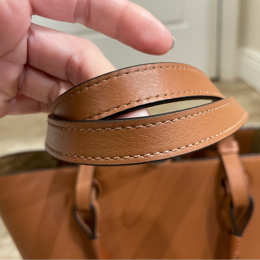 *SOLD eBay - Loewe - small Anagram Tote bag in classic calfskin - tan - Picture 9 of 16